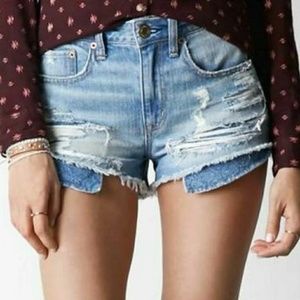 AE High Rise Shorts